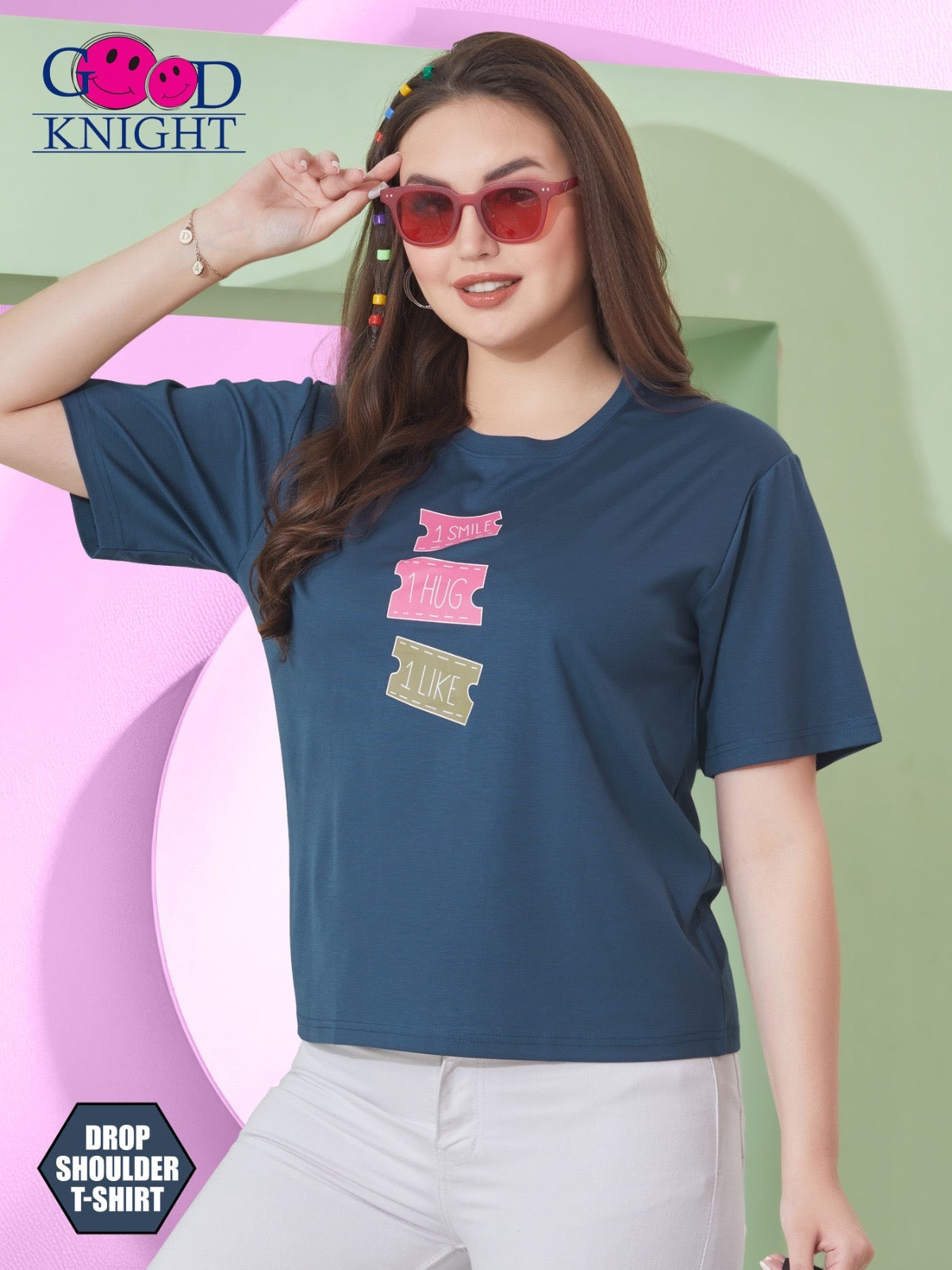 DROP SHOULDER T-SHIRT