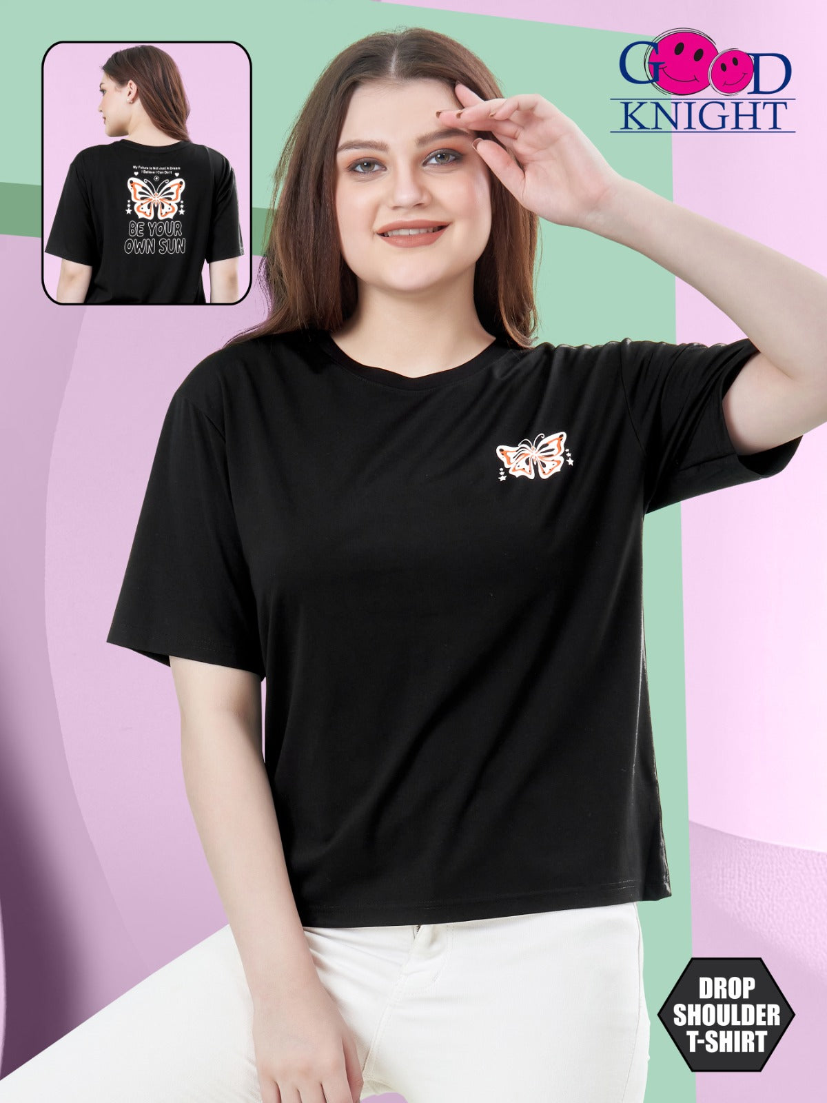 Drop shoulder tshirt