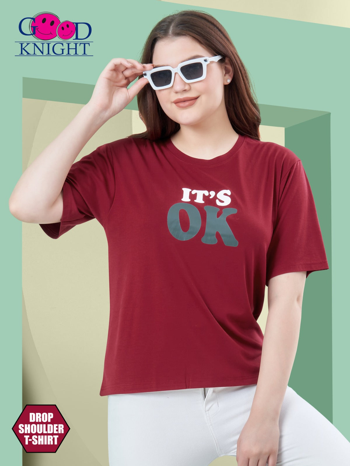 Drop shoulder tshirt