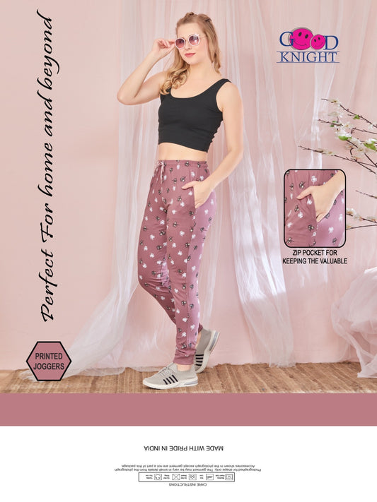 PRINTED JOGGERS