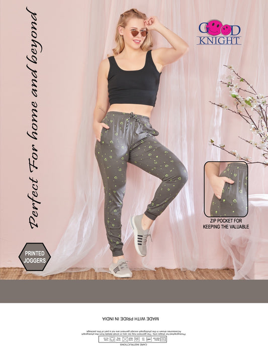 PRINTED JOGGERS