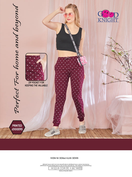 PRINTED JOGGERS