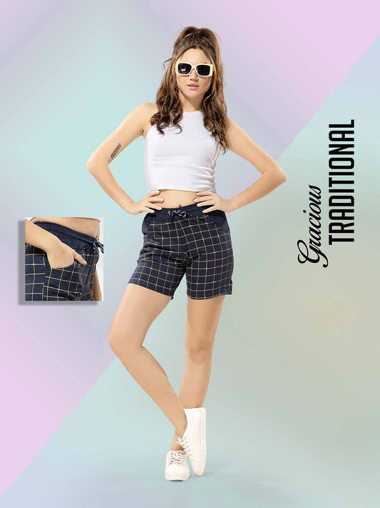 PRINTED HALF PANT