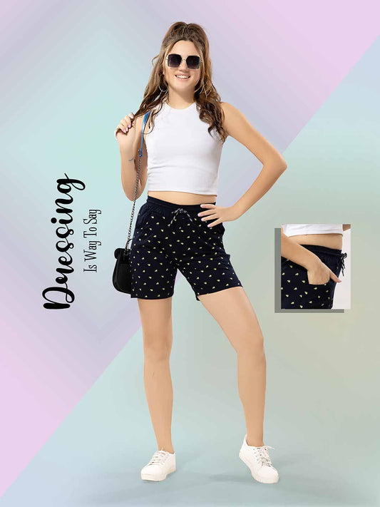 PRINTED HALF PANT