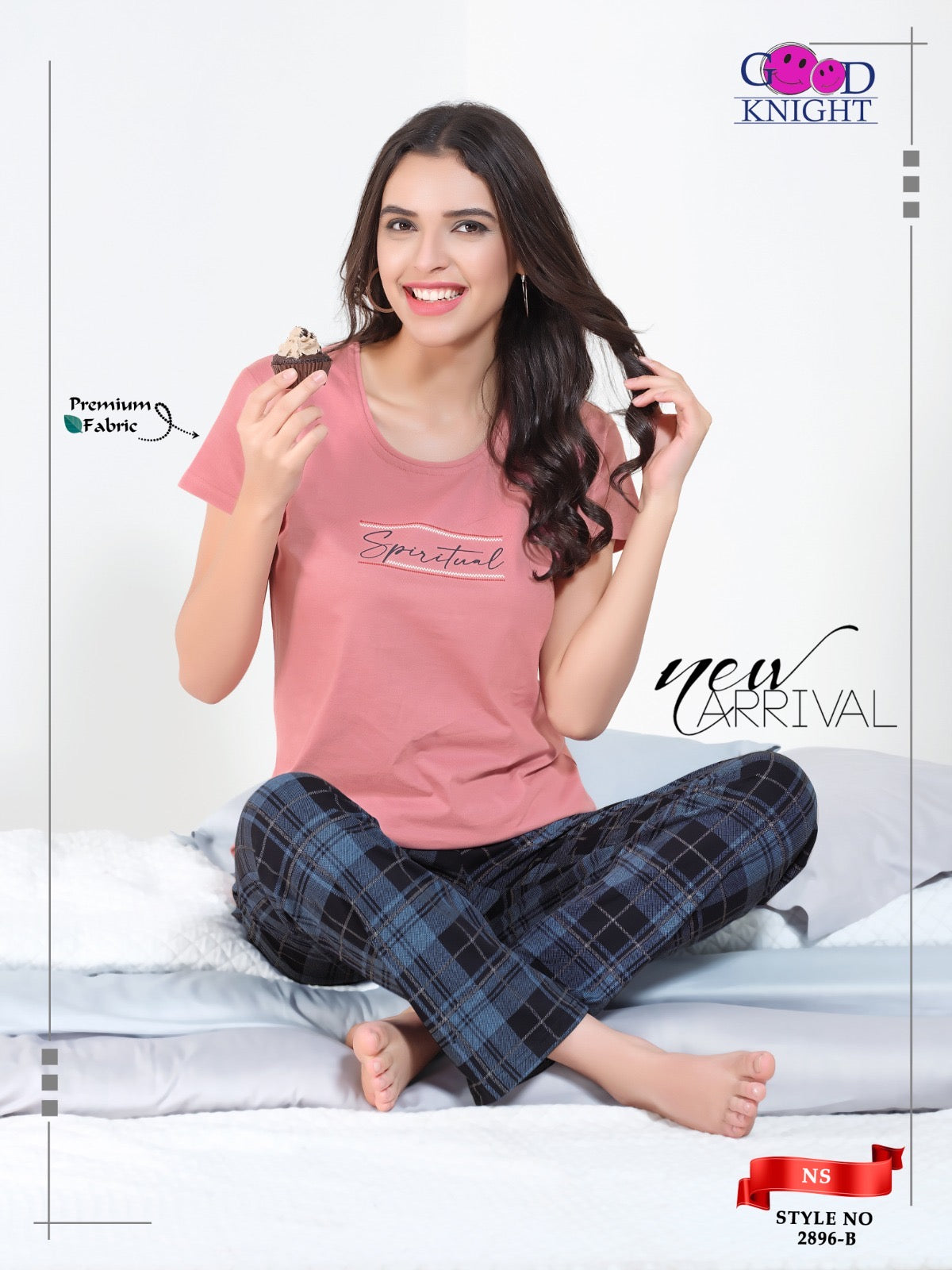 ROUND NECK NIGHT SUIT