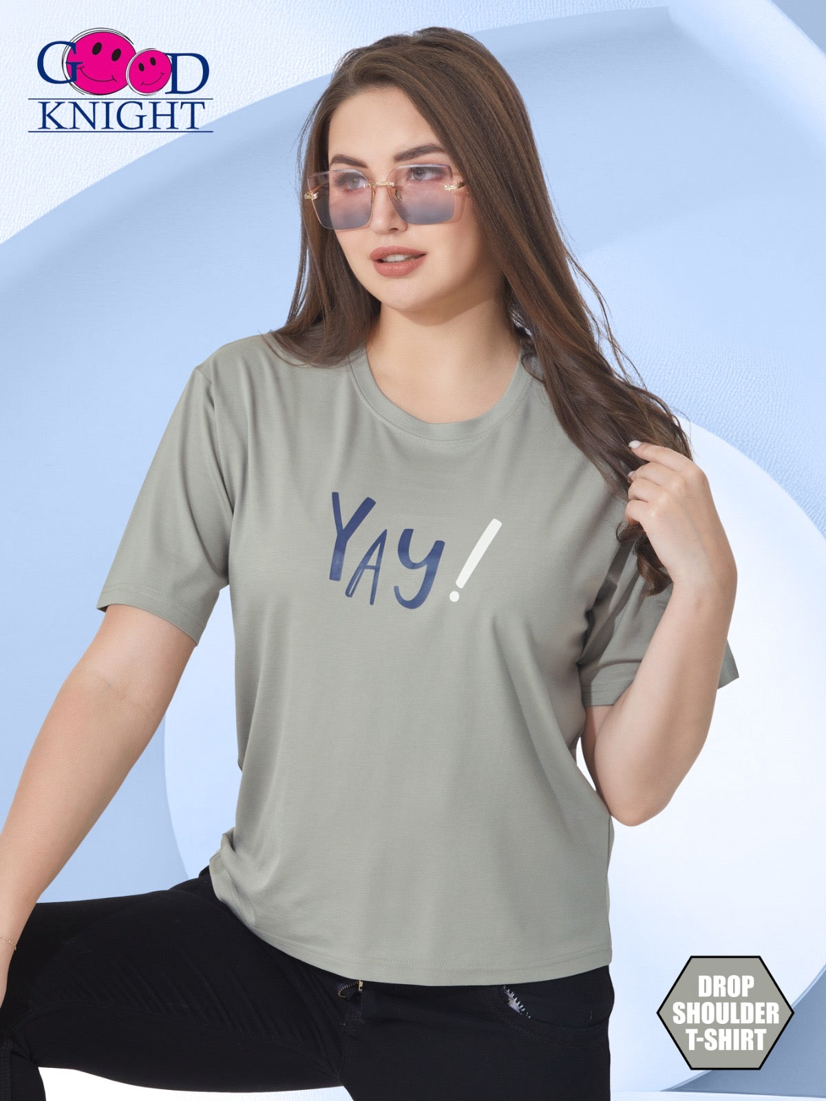 DROP SHOULDER T-SHIRT