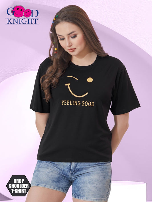 DROP SHOULDER T-SHIRT