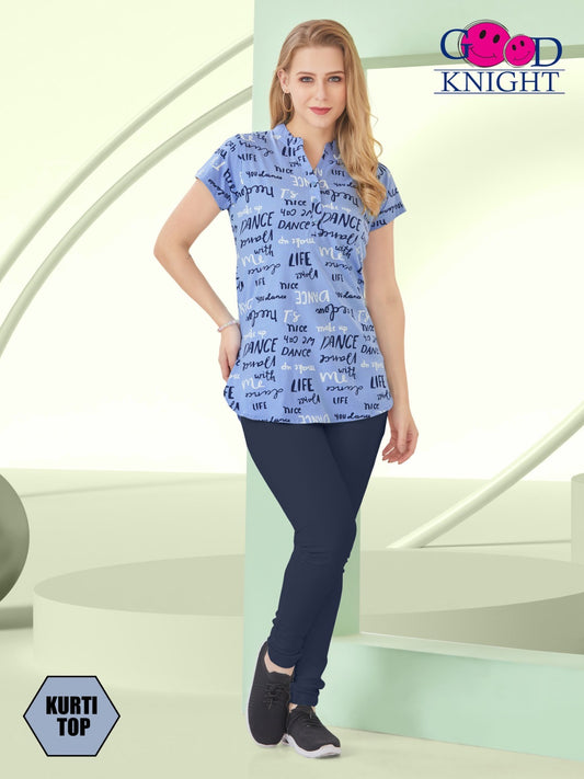 PRINTED KURTI TOP