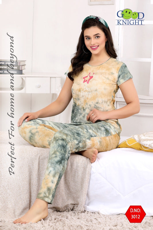 ROUND NECK NIGHT SUIT