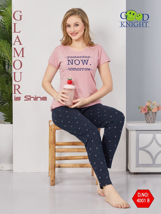 ROUND NECK NIGHT SUIT