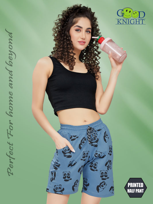 PRINTED HALF PANT