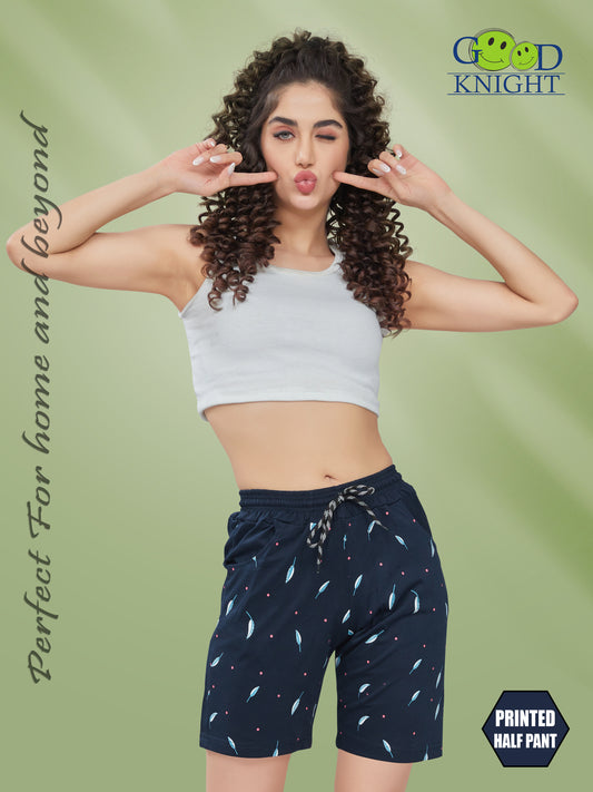 PRINTED HALF PANT