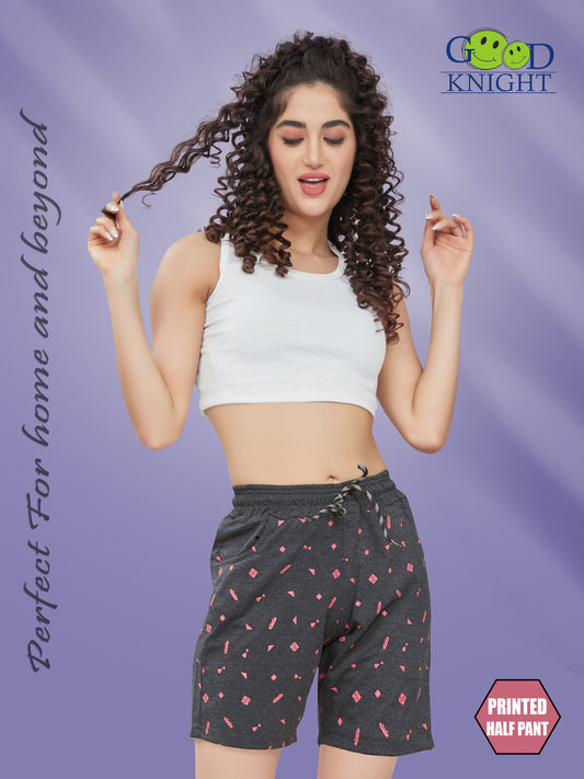 PRINTED HALF PANT