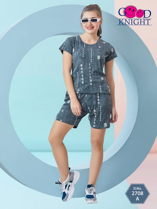 Half pant cord set