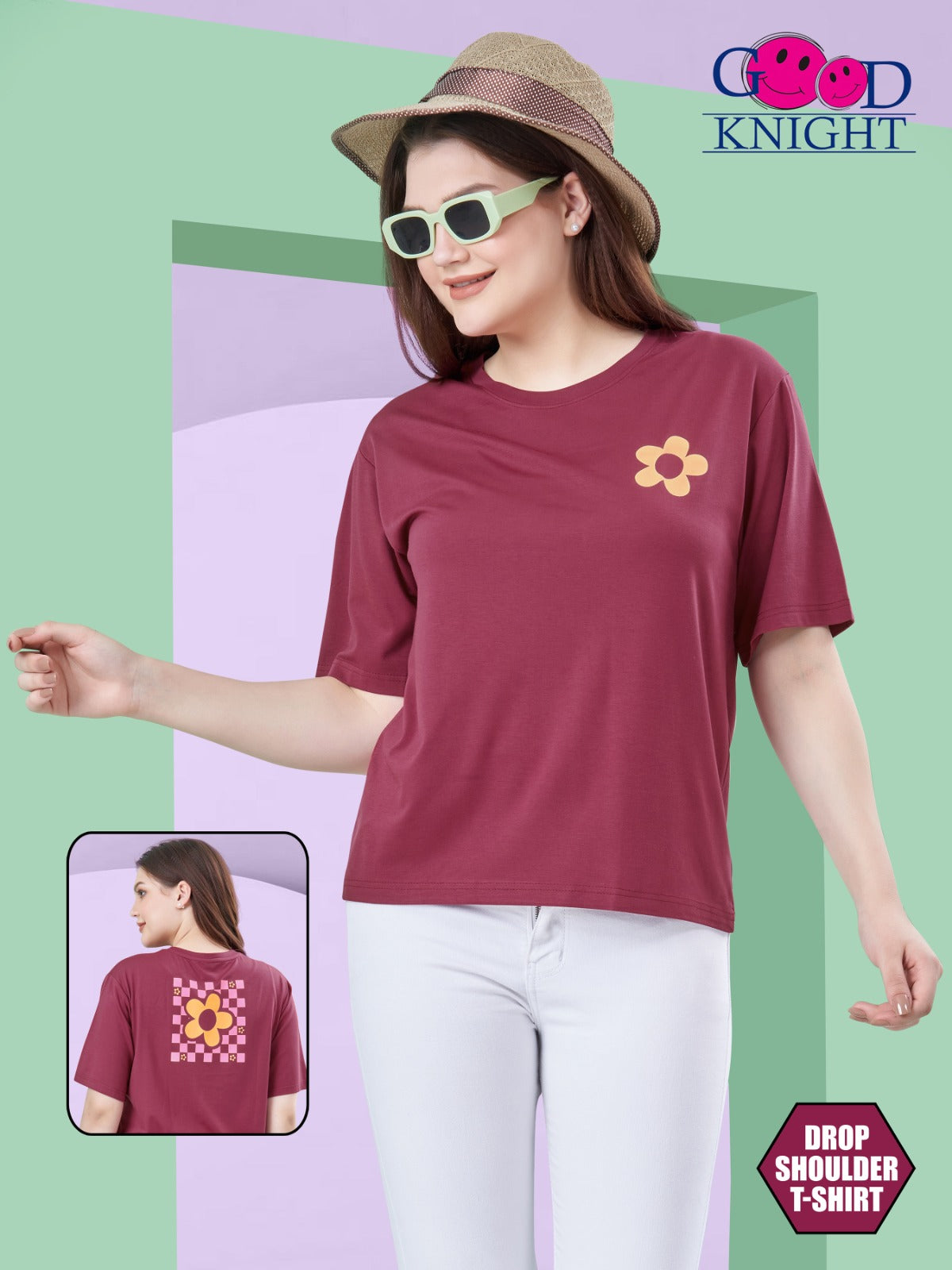 Drop shoulder tshirt