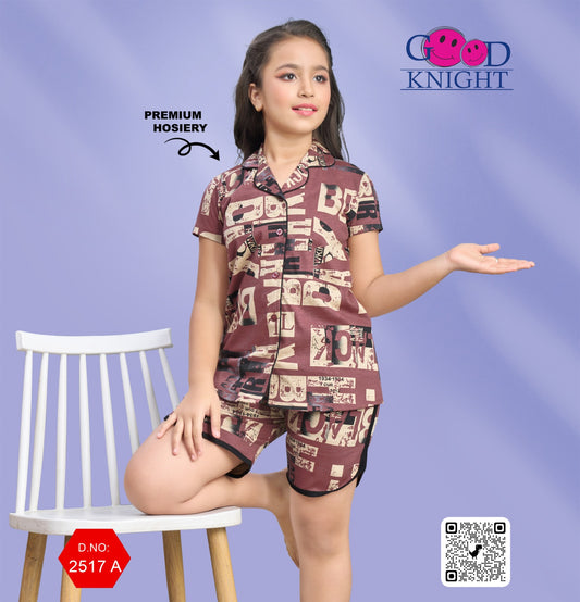 GIRL NIGHT SUIT