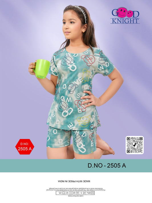 GIRL NIGHT SUIT
