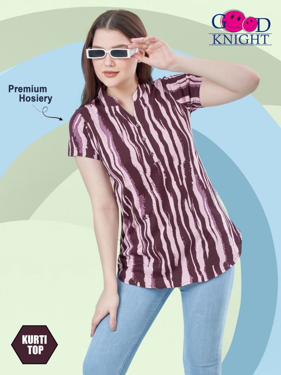 PRINTED KURTI TOP