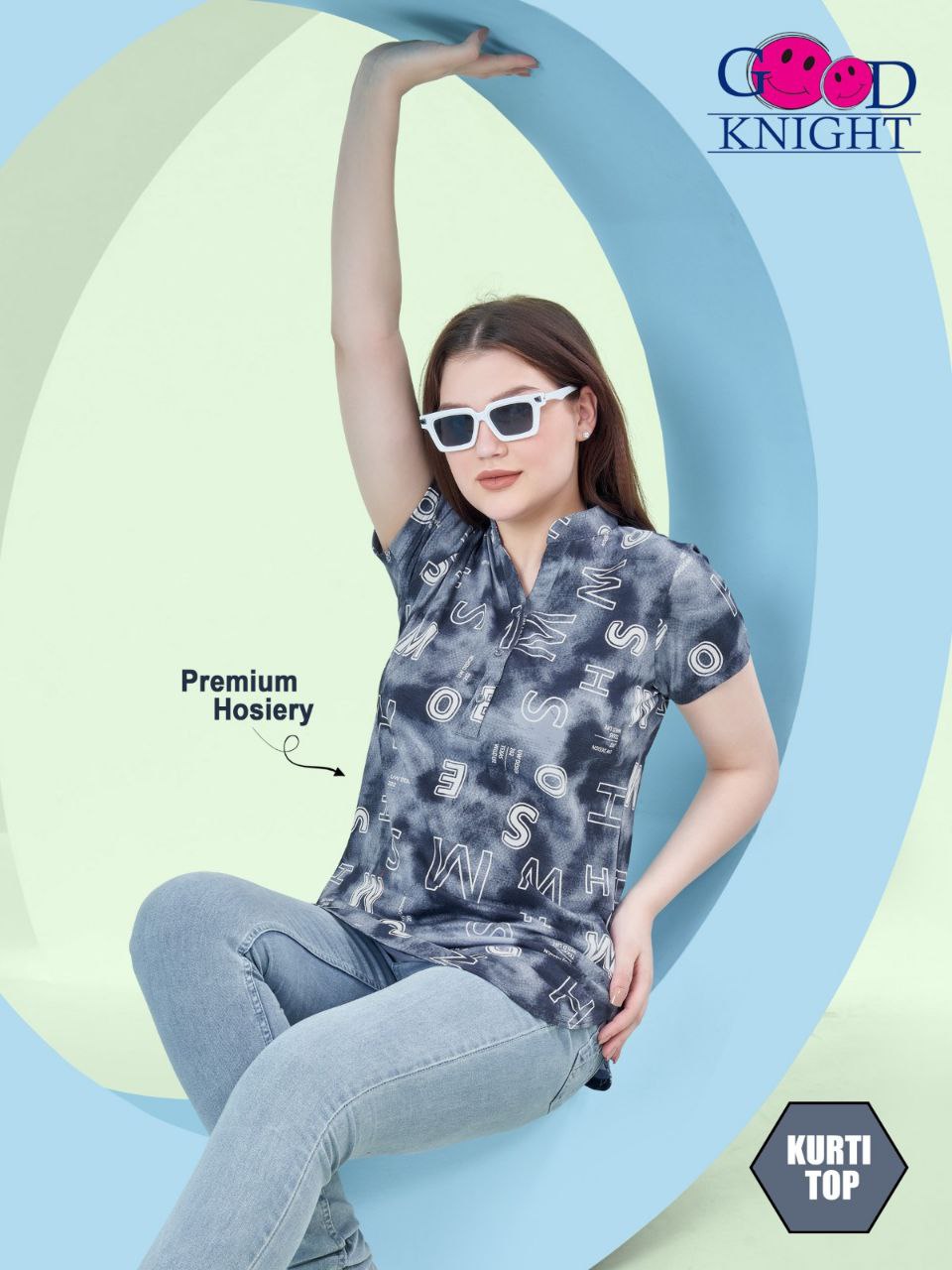 PRINTED KURTI TOP