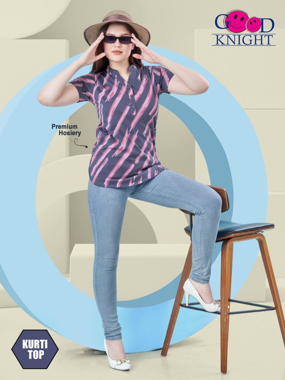 PRINTED KURTI TOP