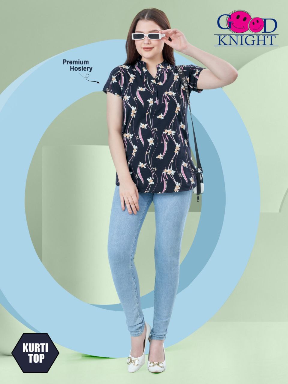 PRINTED KURTI TOP