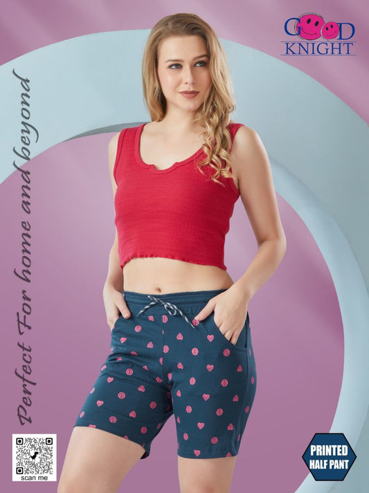 PRINTED HALF PANTS