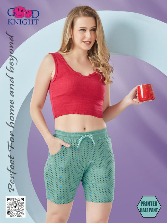 PRINTED HALF PANTS