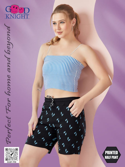 PRINTED HALF PANTS