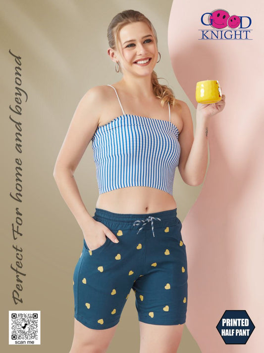PRINTED HALF PANTS