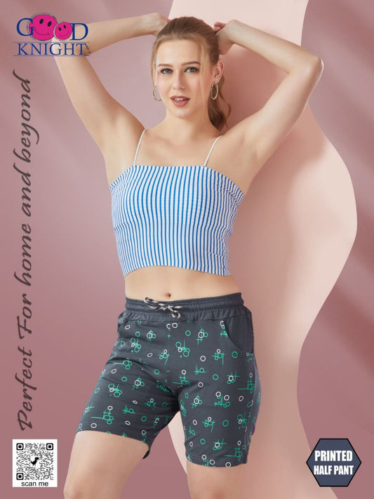 PRINTED HALF PANTS