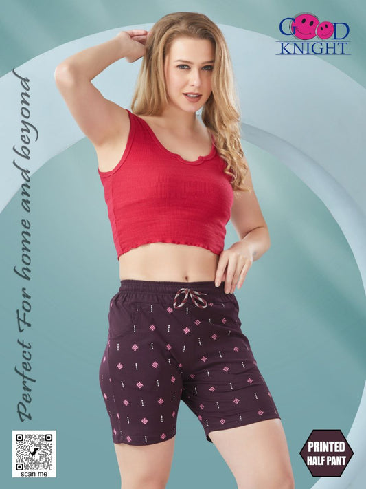 PRINTED HALF PANTS