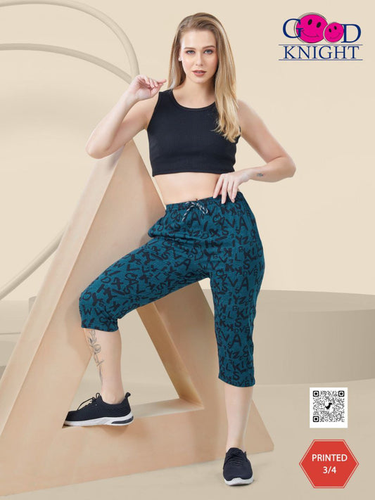 PRINTED CAPRI 3/4TH