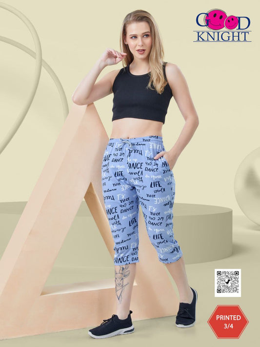 PRINTED CAPRI 3/4TH